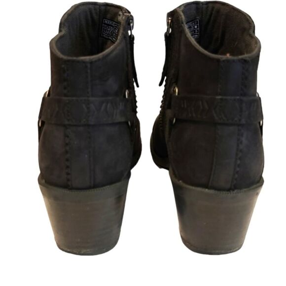 Teva Foxy Waterproof Black Suede Bootie, Side-zip Closure | 9 - Picture 3 of 12